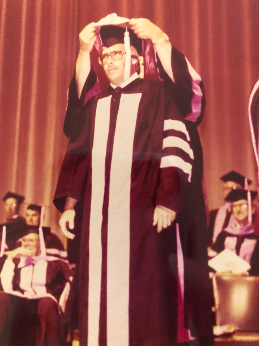 Dr. Dave at Graduation